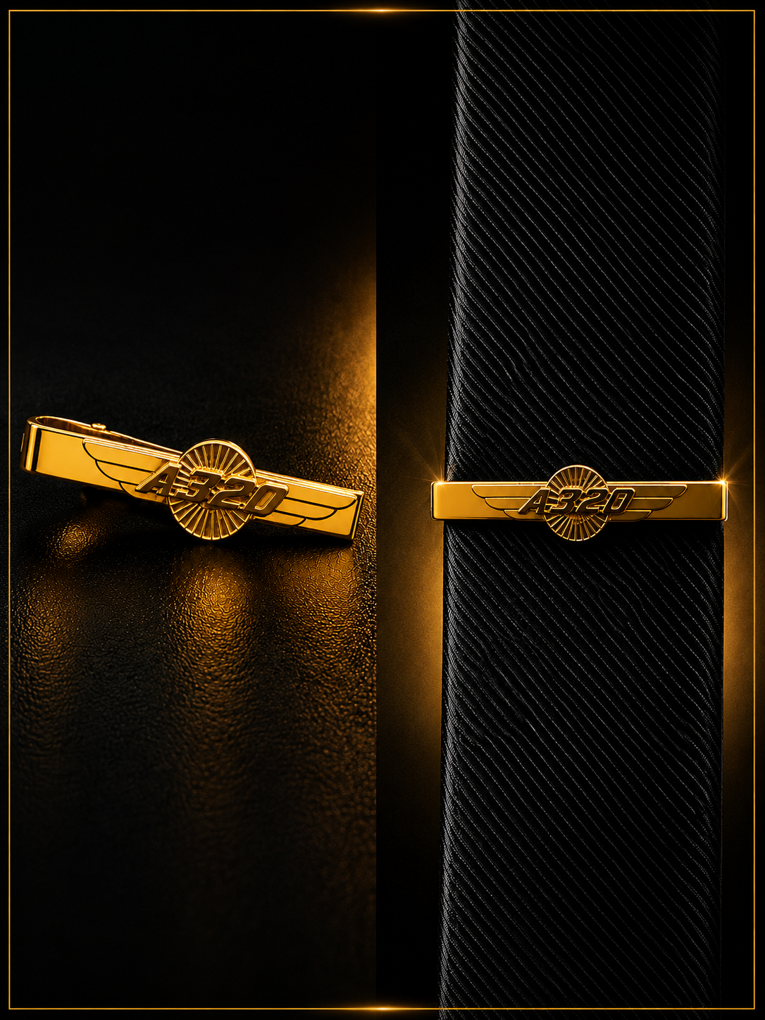 A320 Tie Clip